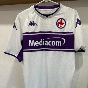 FIORENTINA 2021-22 AWAY Kappa Jersey Men's Size Large